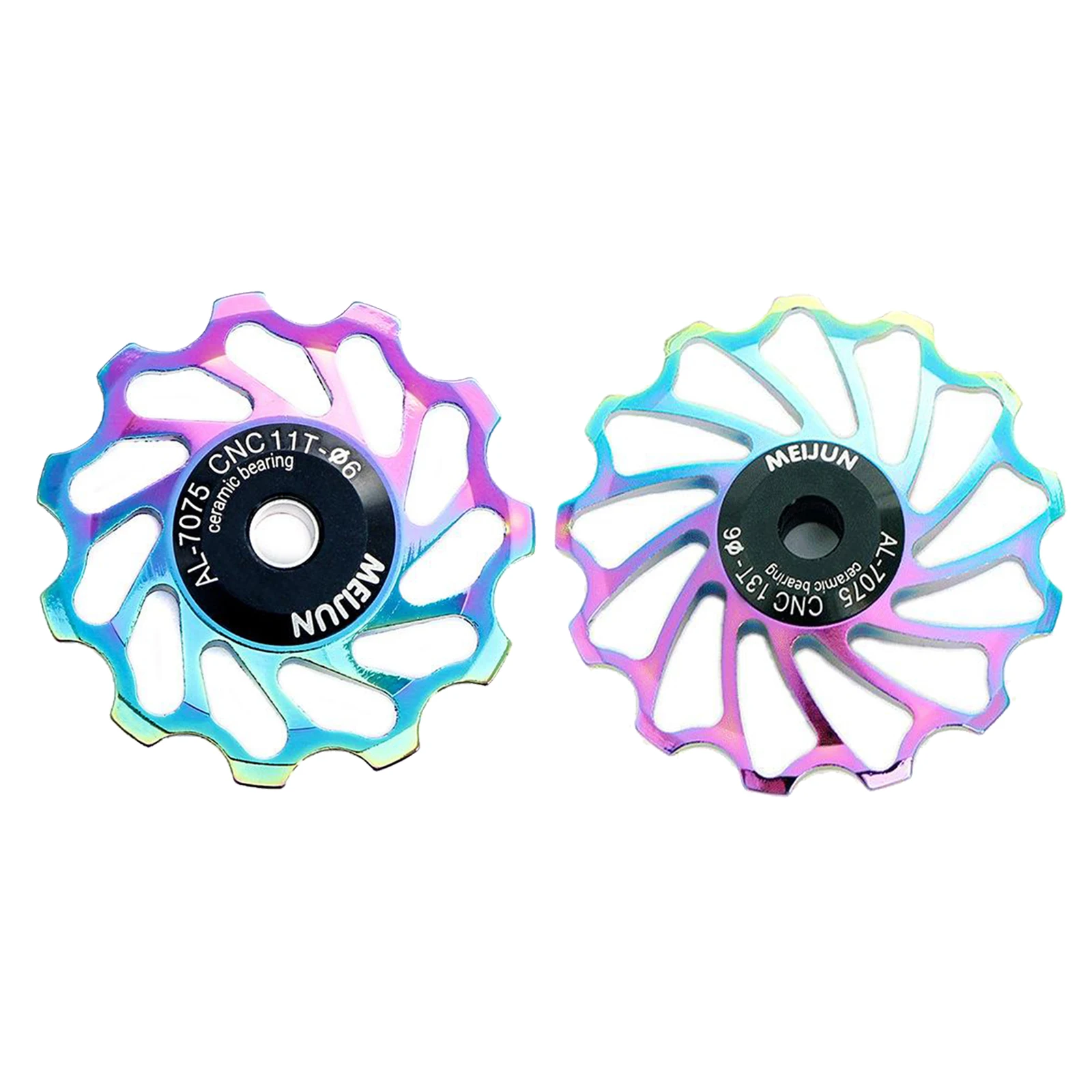 

Bicycle Rear Derailleur Ceramic Bearing Bike Guide Roller Mounting Kit 11T/13T