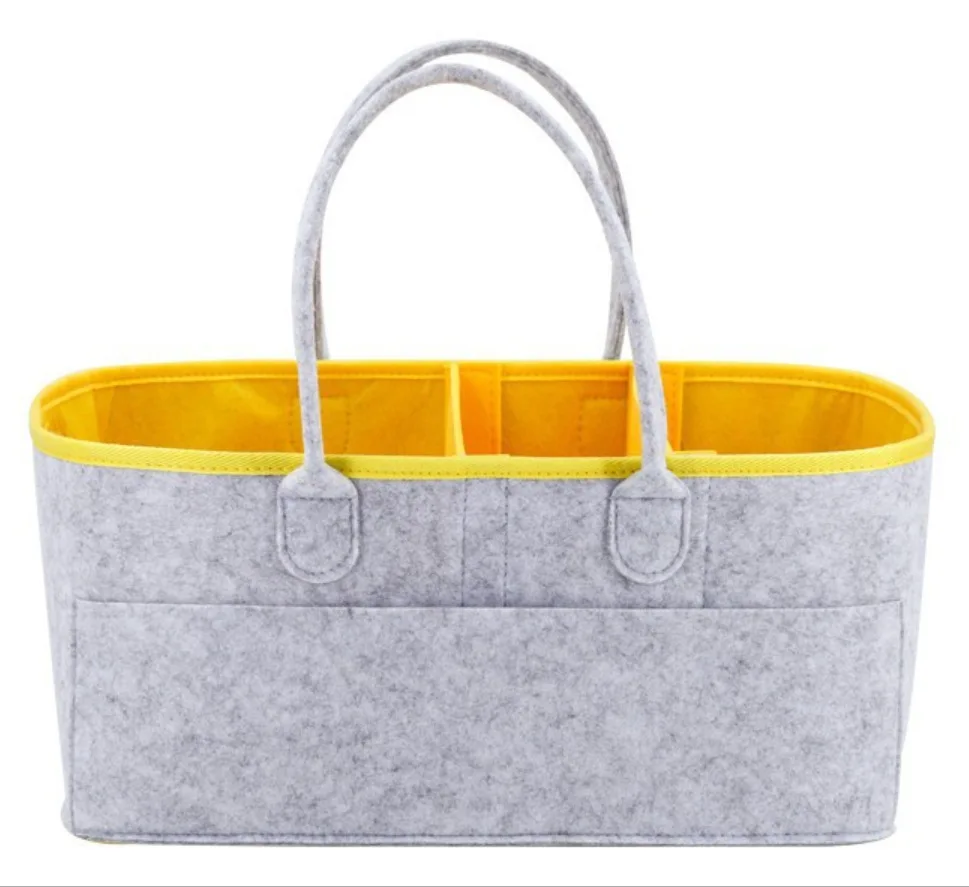 

Felt storage bag diaper storage felt bag custom toy sundries storage portable portable felt felt bag