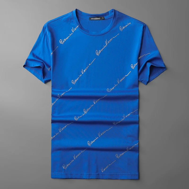 

Hot Fashion EU Designer Men's T-Shirts New Arrivals High Quality Brand Striped Tee Shirt Short Sleeve Summer Clothing A1189