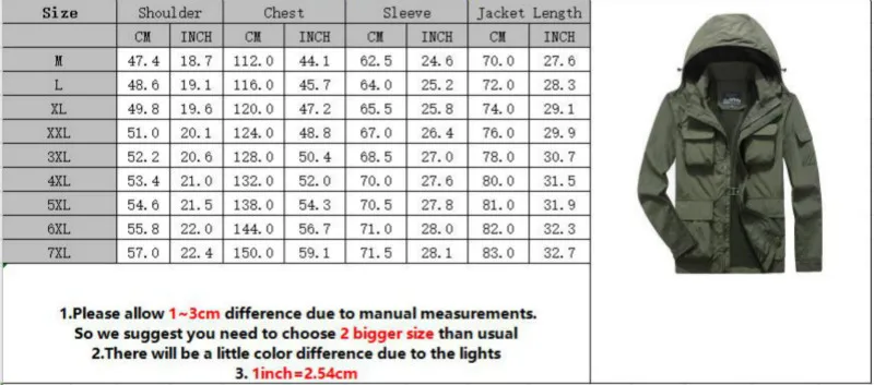 

Mens Bomber Jacket Casual Male Overcoat Army Tactics Windbreaker Jacket Mens Breathable Hooded Jackets Clothing 7XL