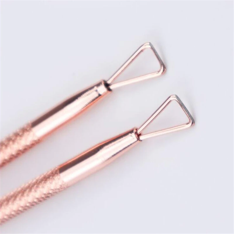 Приспособление для снятия лака ногтей из нержавеющей стали ручка с двойной