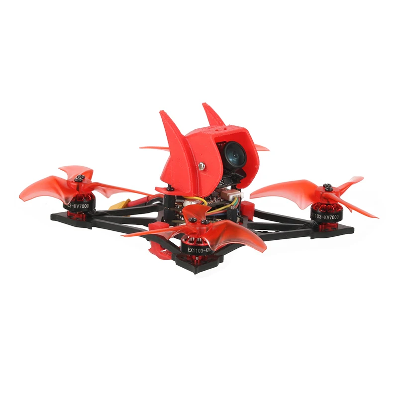T100 100 мм Колесная база Крытый FPV гоночный Дрон с/Crazybee F4 PRO V3.0 Контроллер полета Frsky приемник FPV часы 7000kv мотор