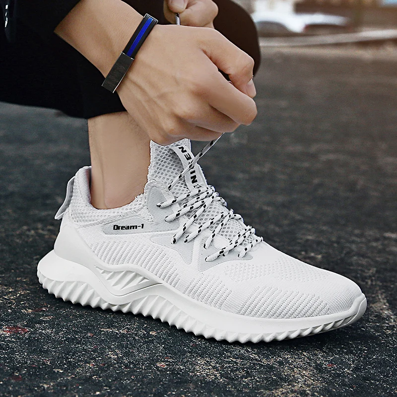 Мужские кроссовки на шнуровке спортивная обувь для бега|Беговая обувь| |