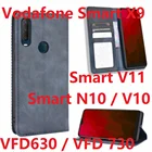 Чехол для Vodafone Smart N10 V10, Магнитный защитный чехол-книжка с подставкой для карт Vodafone Smart X9 V11, кожаный чехол-Бумажник для телефона