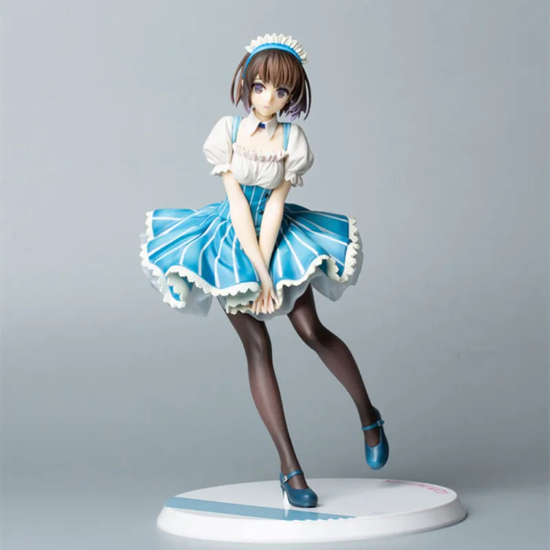 

Anime Saenai Heroine No Sodatekata Katou Megumi Maid Ver PVC Action Figure Collectible Model Doll Toy 24cm