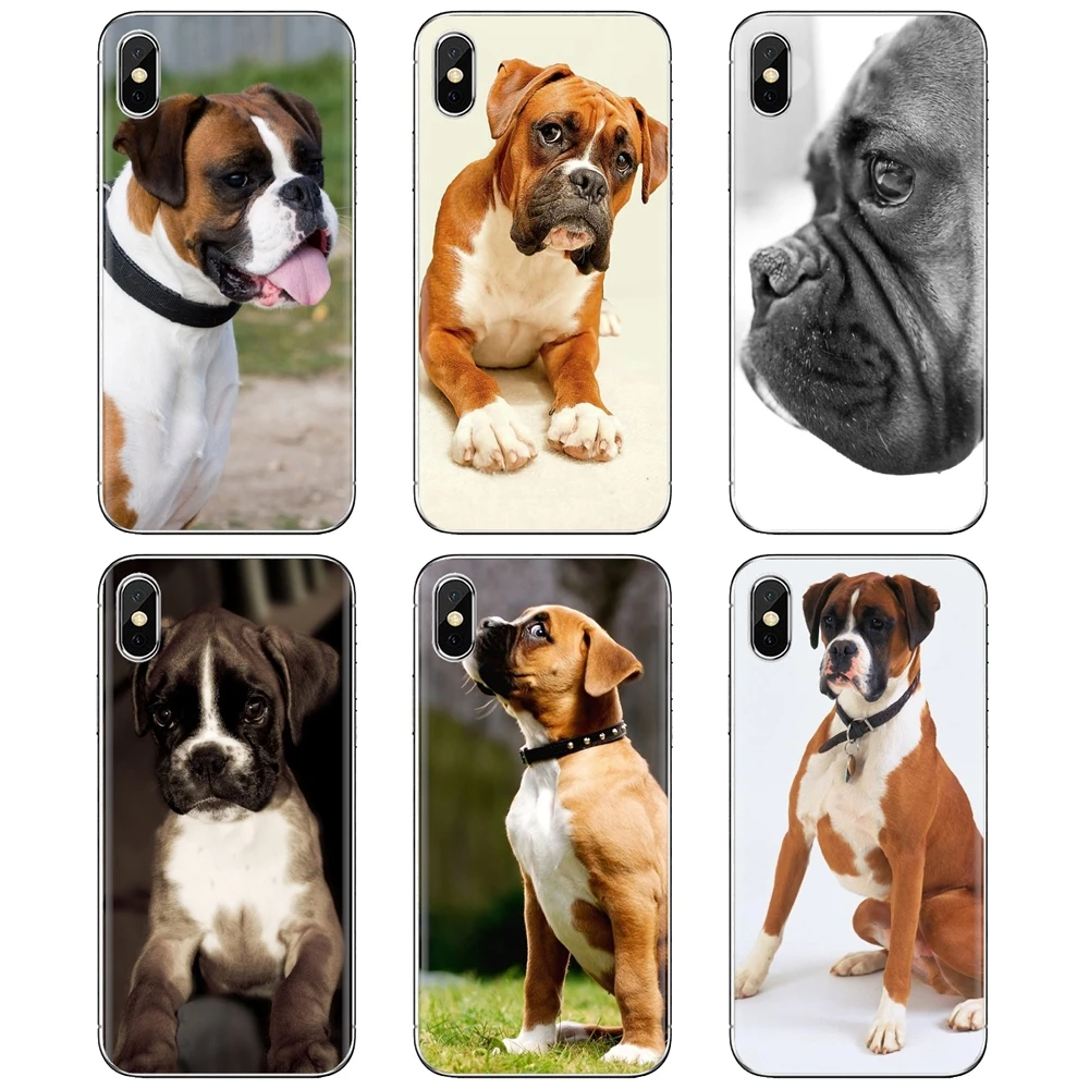 Мягкий чехол для телефона из ТПУ с рисунком собак и щенков iPod Touch iPhone 11 Pro 4 4S 5 5S SE 5C 6