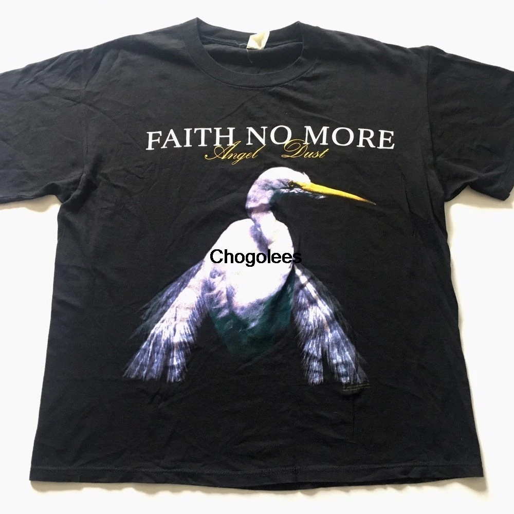 1992 FAITH NO MORE Angel Dust Touring On рекламная Винтажная Футболка большого размера |