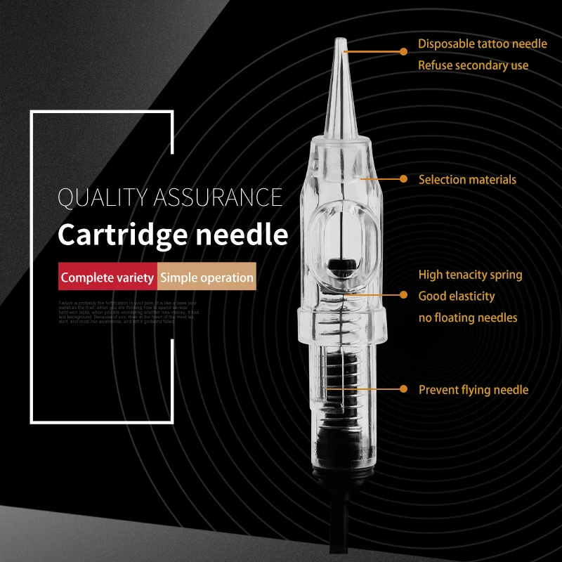 Привидение паук Перманентный макияж иглы микроблейдинга для бровей одноразовые