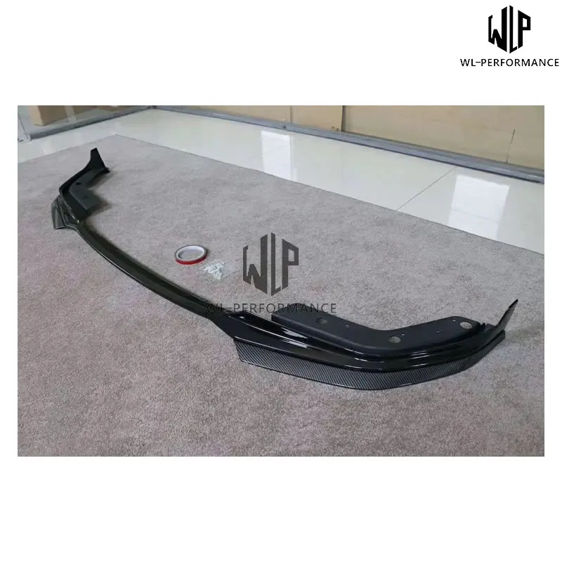 Высокое Качество PP ярко черное/карберное волокно боковые сплиттеры для