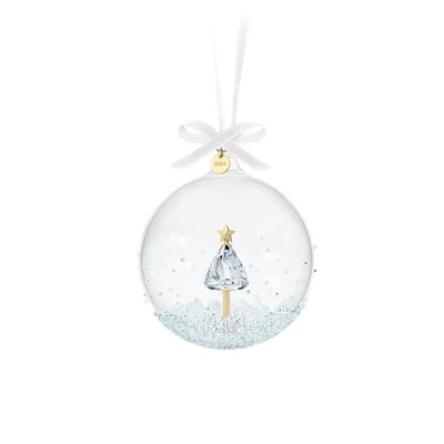 

Новинка 2021, шарик на рождественскую елку из австрийского хрусталя, модное украшение стразы, висячее украшение, подвеска, Очаровательное украшение для автомобиля, подвеска на Рождество