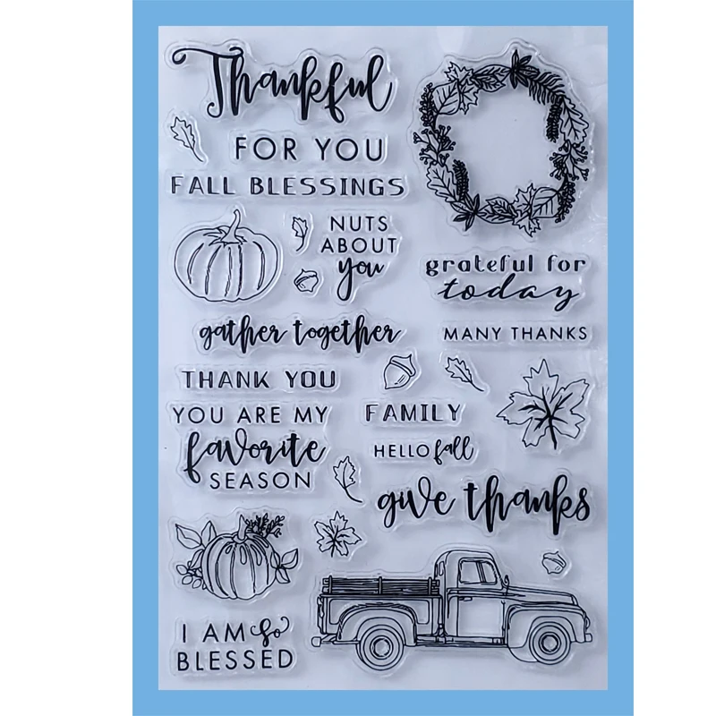 ZATWBS фермерская жизнь прозрачные штампы для DIY скрапбукинга/открыток/альбом