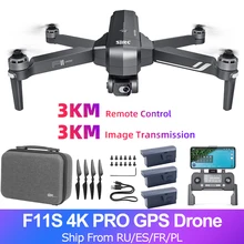 F11S 4K PRO GPS Drone Camera 2-axis Anti-Shake Gimbal Brushless Quadcopter FPV 5G 3km 26mins Flight RC Helicopter HD Camera Dron
