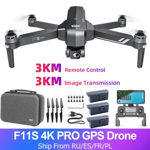 f11s 4k pro gps drone camera 2 axis anti shake gimbal brushless quadcopter fpv 5g 3km 26mins flight rc helicopter hd camera dron free global shipping