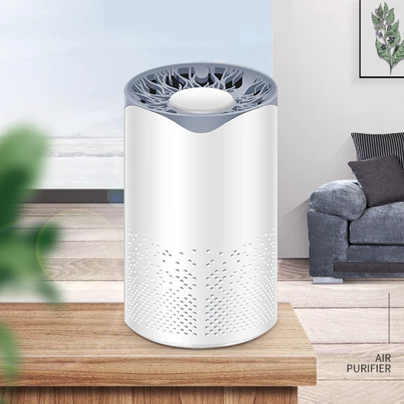 Бытовой очиститель воздуха с УФ-излучением для стерилизации отрицательными