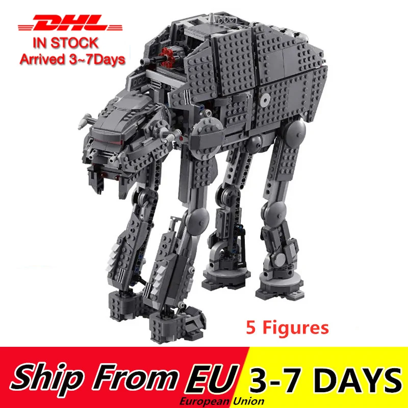 Звезд план войн Строительные блоки первый заказ тяжелый штурмовой игрушка