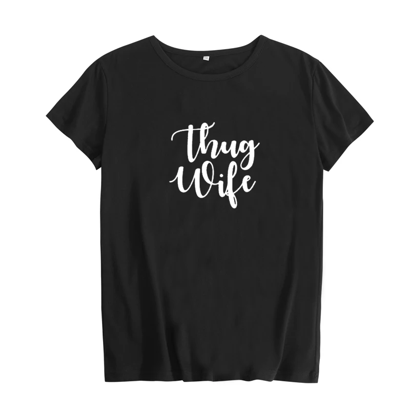 Забавные футболки женская одежда топы футболка для жены Харадзюку панк рок стиль