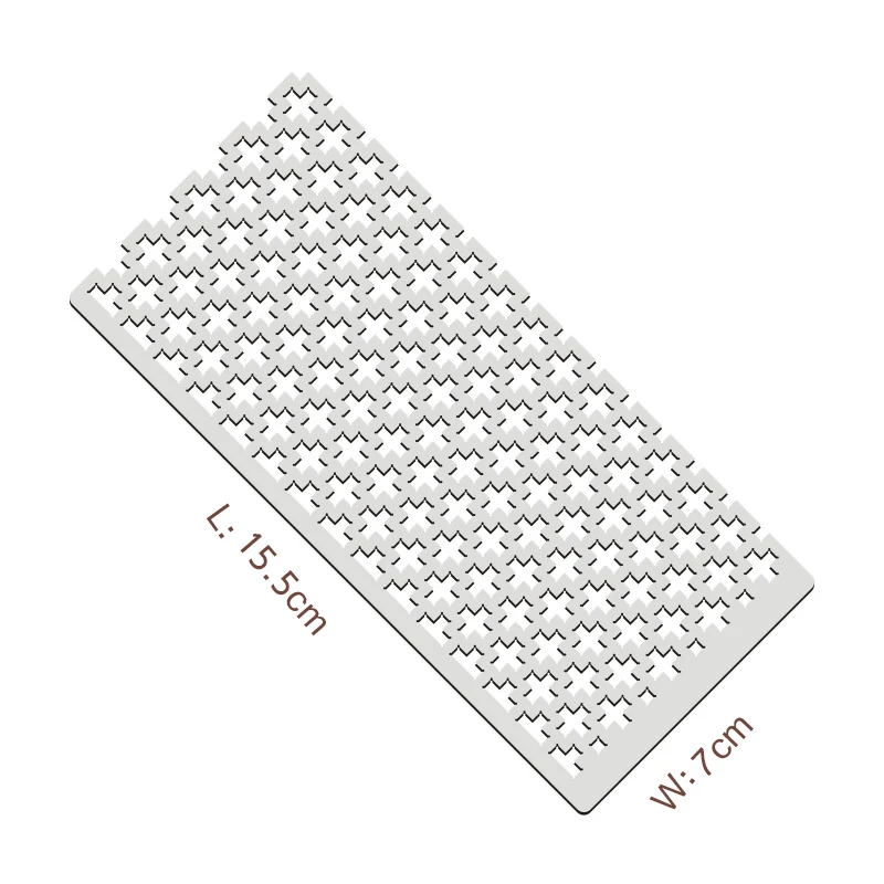 DIY квадратные инструменты для вышивки картин со стразами линейка с отверстиями в