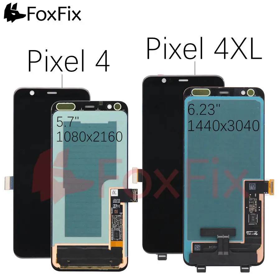 Для Google Pixel 2 3 3A 4 XL ЖК-дисплей кодирующий преобразователь сенсорного экрана в сборе для Google Pixel2 Pixel3 Pixel4 ЖК-экран Замена