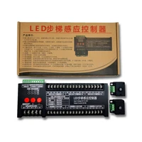 stairs led light motion controller 12v 24v 36 channel sensor step control for ws2811 1903 16703 pixel and 5050 2835 led strips