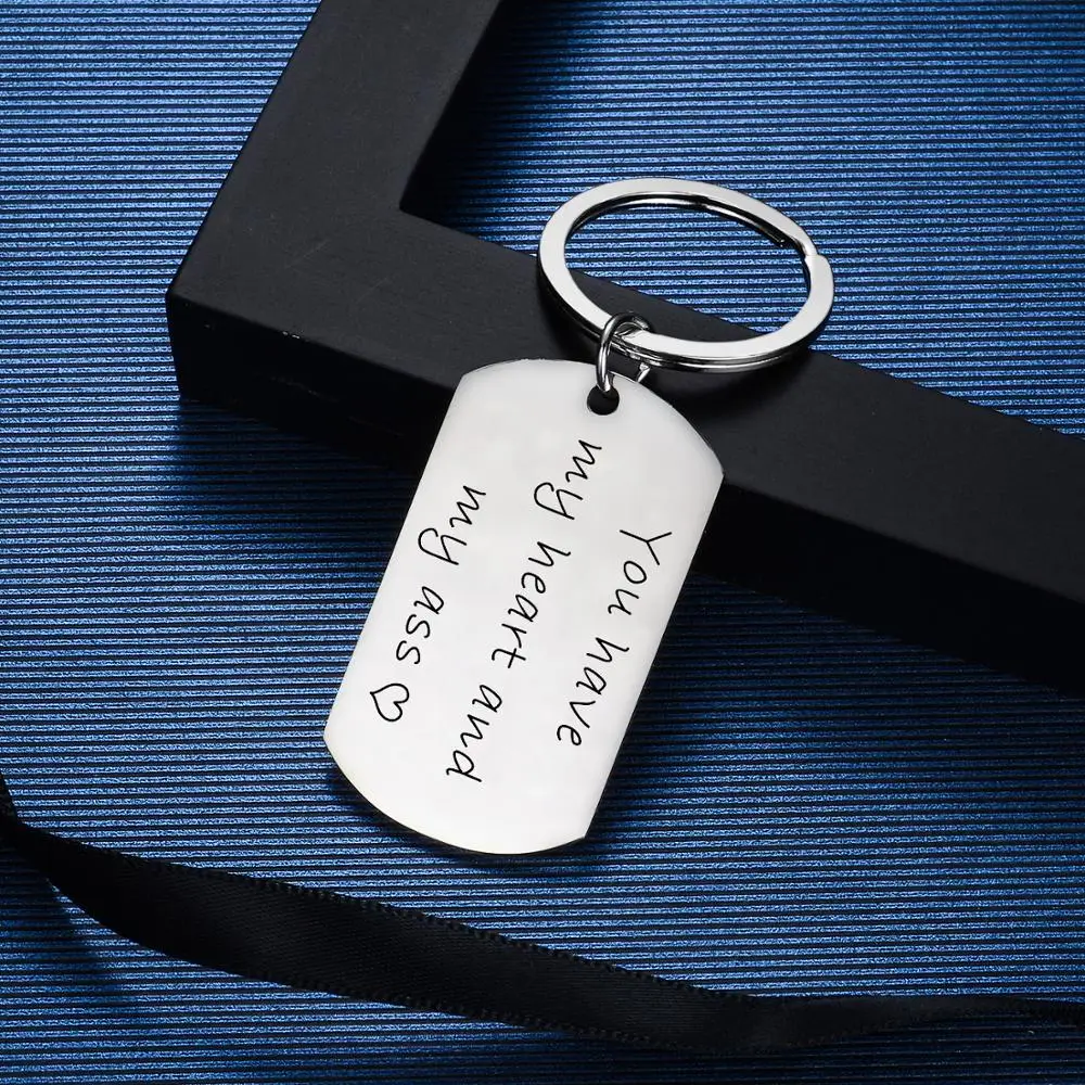 Забавные подарки для подруги жены у меня есть сердце и моя задница брелок