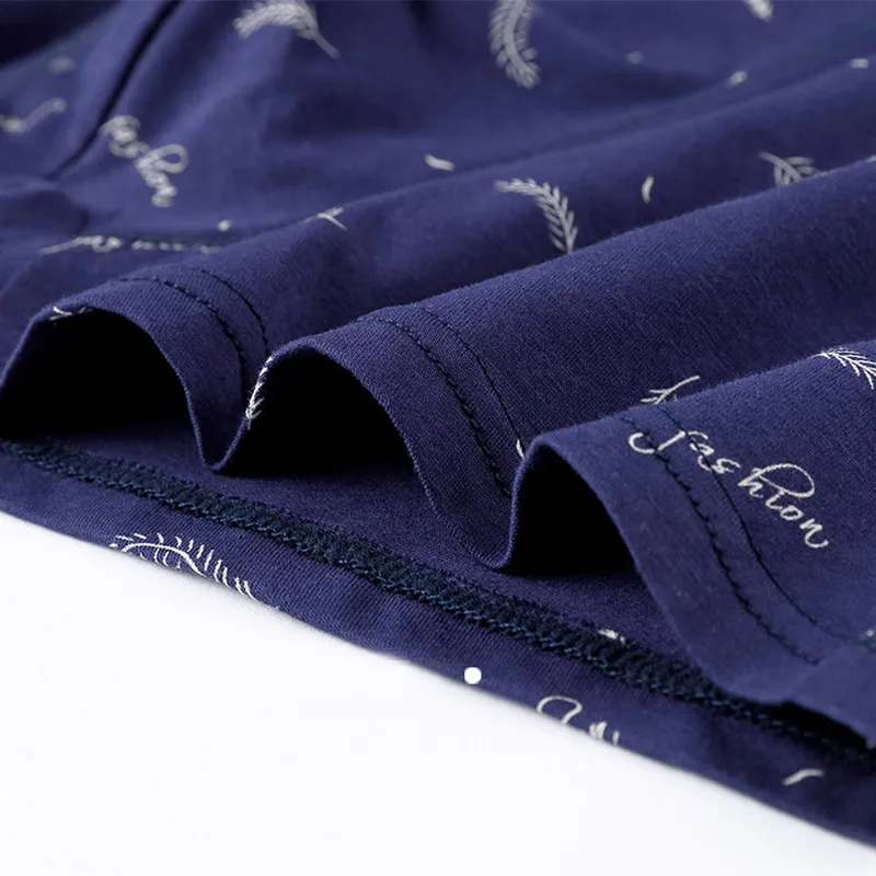 4Pcs/Lot Men's Underwear Flat Angle Men's Underwear Cotton Shorts Sexy Solid Color Breathable Underwear Man