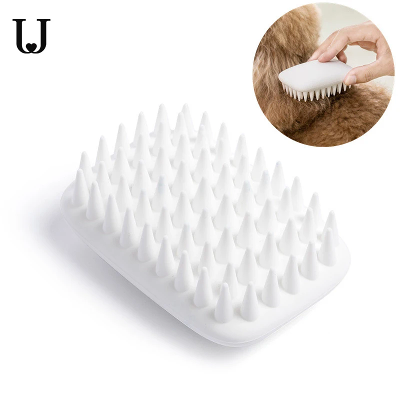 Силиконовая расческа Jordan & Judy для домашних животных щетка удаления шерсти собак и