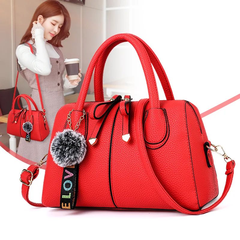 

autumn and winter new style large bag fashion handbag simple women's bag diagonal cross bag female bag