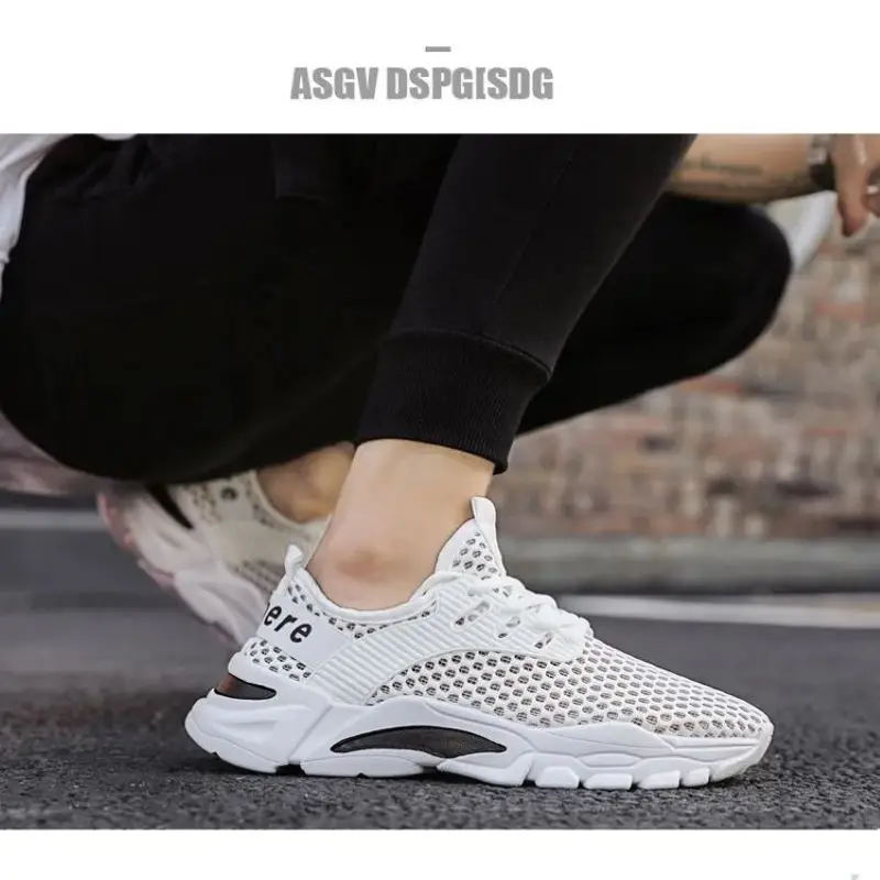 

Summer breathable and deodorant men's shoes trend net shoes men's student sports shoes men's casual all-match net shoes