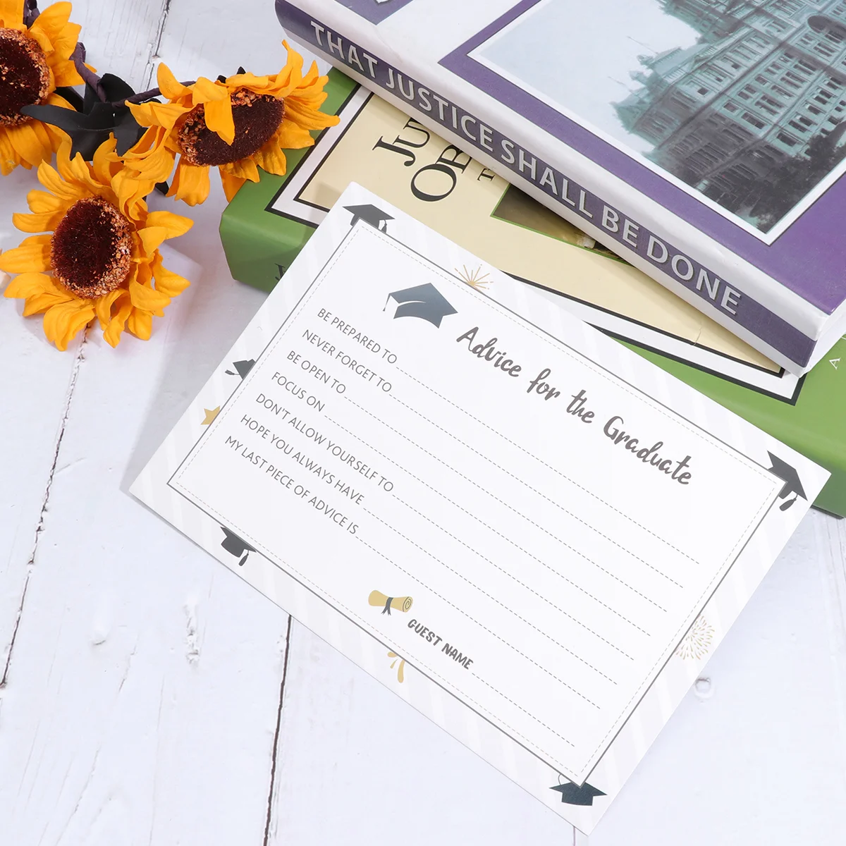 

30pcs in 1 Set Graduation Seat Cards Party Table Cards Printing Paper Invitation Cards Advice Graduation Party Supplies