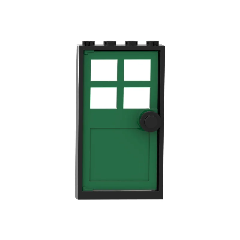 

8PCS Door Window Building Blocks Compatible Major Brand Kids Toys 60596 60623 6141 Early Learning MOC Education Gifts