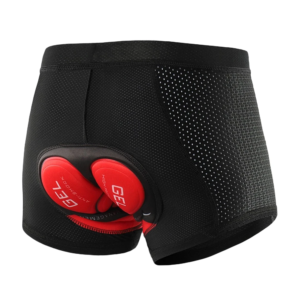 

Bicycle Riding Shorts Comfortable Breathable Quick-Drying Thickened Silicone Cushion Wear Bike Panties Cycling Pants Black