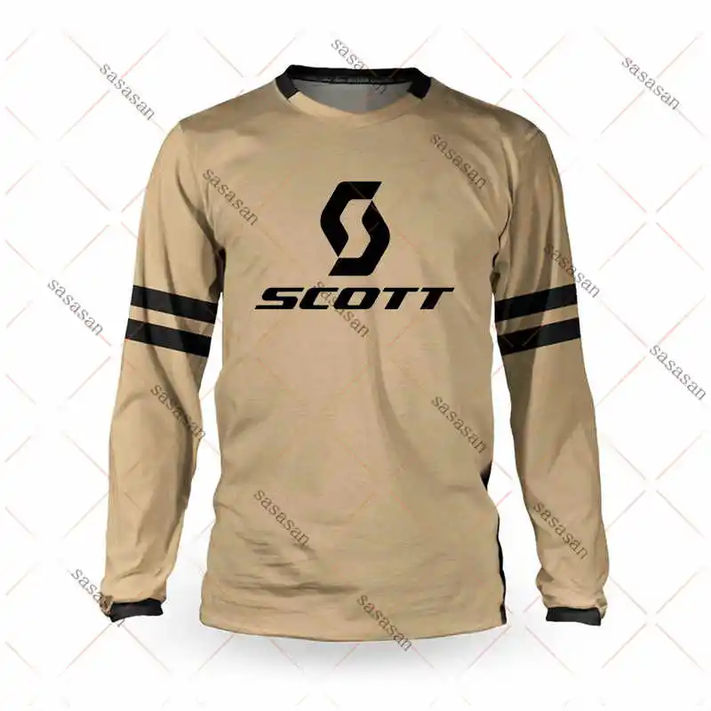 

Off-Road Motorcycle Endurance Shirt Scott Mountain Bike Quick-Drying Sweater Mountain Bike Breathable Quick-Drying T-shirt