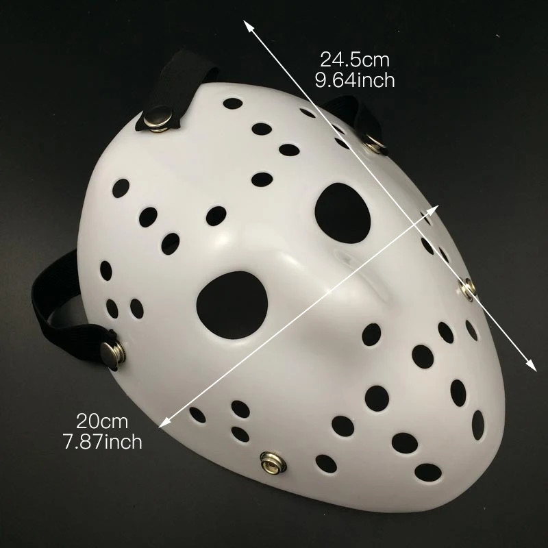 Jason Voorhees Friday Mask Хоккейная маска косплей Хэллоуин убийца УЖАСЫ СТРАШНЫЕ вечерние