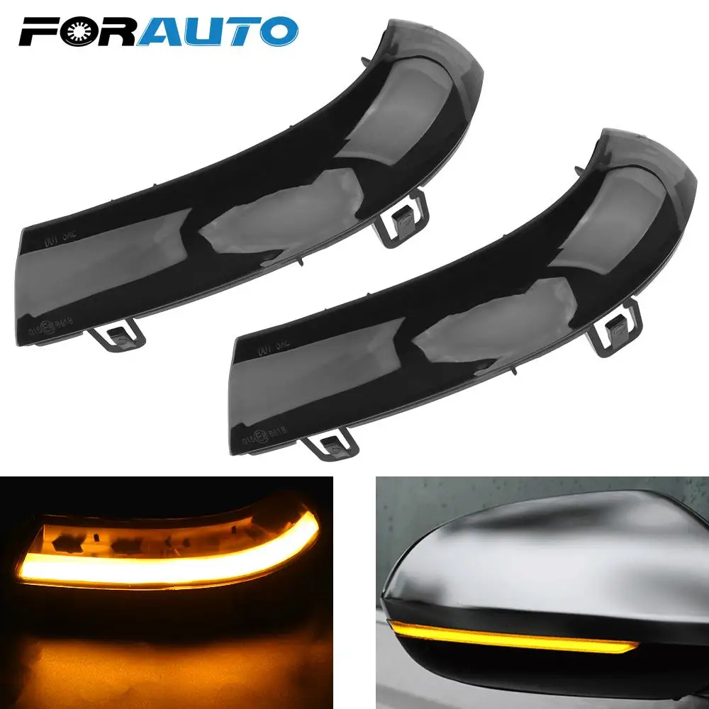 

Flowing Side Wing Rearview Mirror Indicator Blinker 2pcs LED Dynamic Turn Signal Light