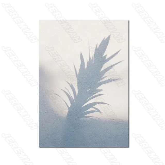 

Light Color Simple Leaf Landscape Poster Nordic Style Wall Canvas Canvas Print Painting Modern Living Room Decoration