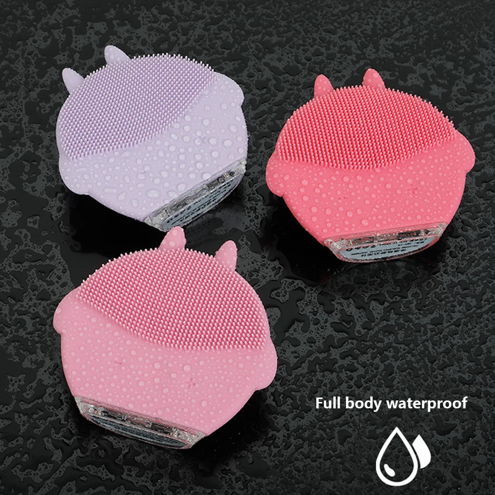 Профессиональная Очищающая щетка для лица электрическая водонепроницаемая