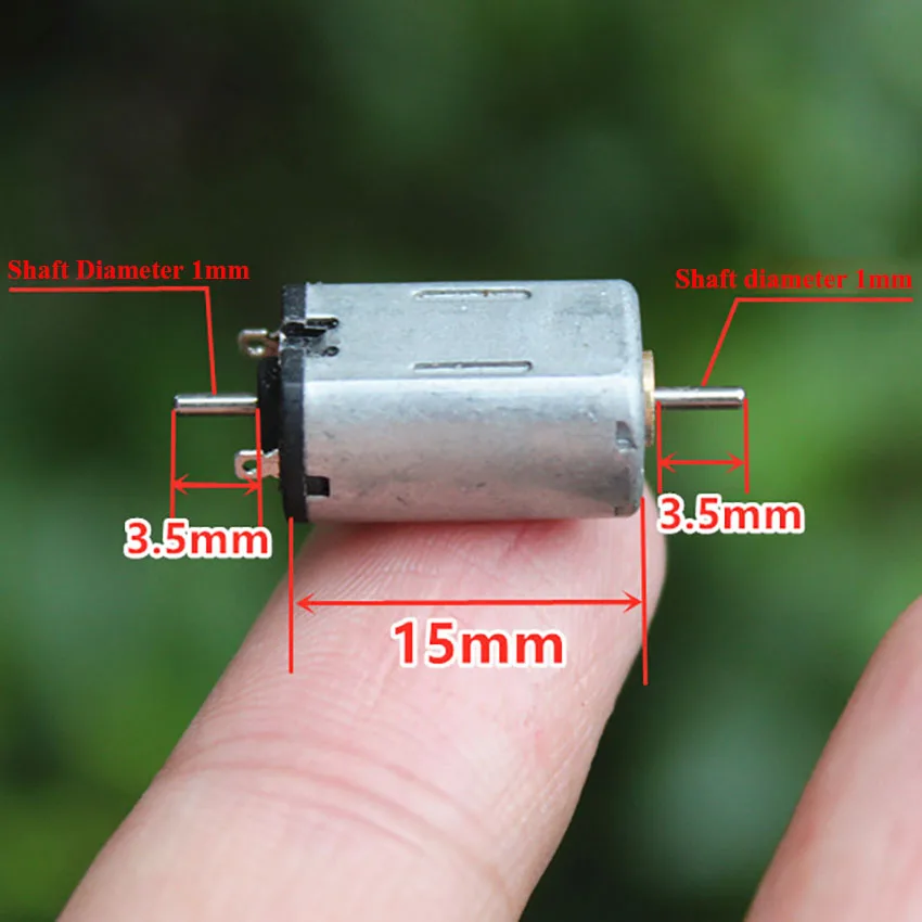 DC3.7V M10 DC Motor 30mA Lengthened 10000rpm/min Micro DIY Small Toy Positive and Negative | Строительство и ремонт