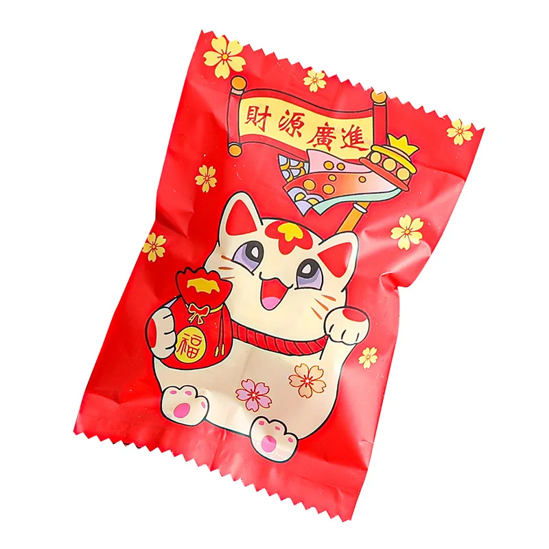 AQ Cartoon Astronaut Rocket Planet White Homemade Cookies Candy Packaging Bag Baby Boy Like Cute Snowflake Crispy Goodie Bags images - 6