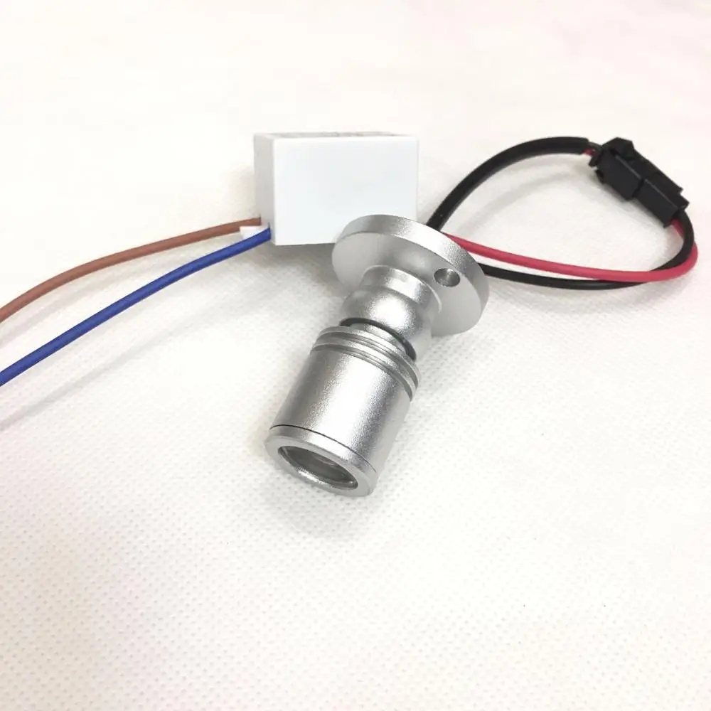 20 шт./лот миниатюрный Светодиодный точечный светильник лампа для шкафа 3 Вт