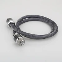 hifi audiocrast p101 dw15 hi end ofc power cable with carbon fiber rhodium plated ac us power plug audio power cord cable