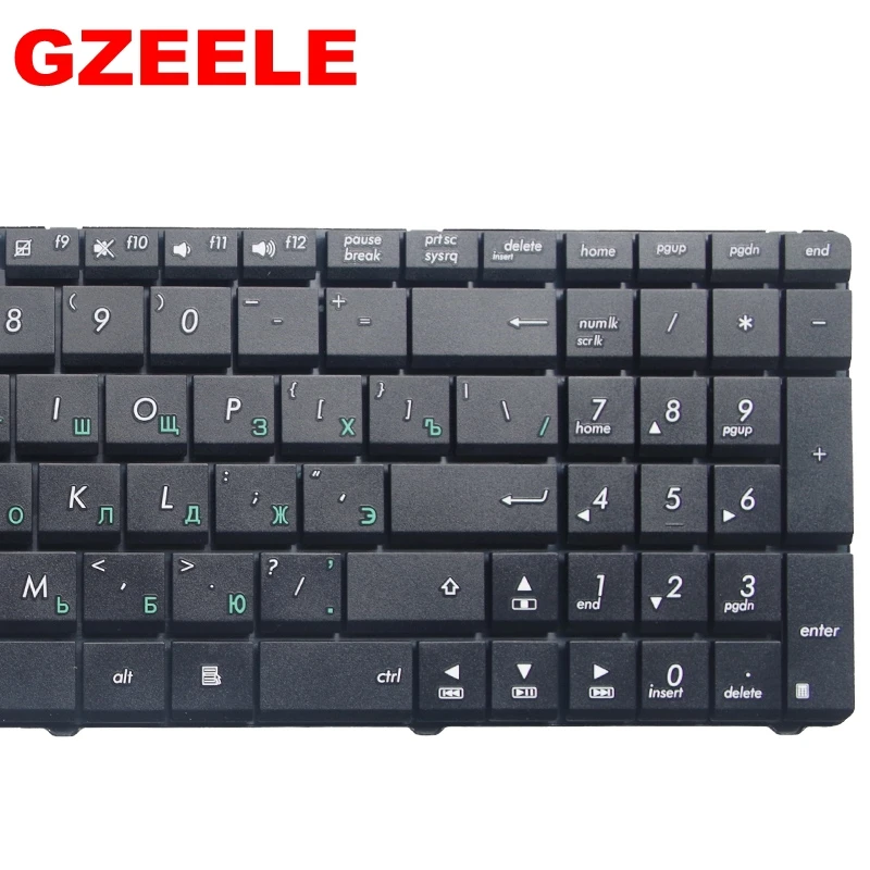 Русская клавиатура для ноутбука Asus K53 X55A X52F X52D X52DR X52DY X52J X52JB X52JR X55 X55C X55U K73B NJ2 ру