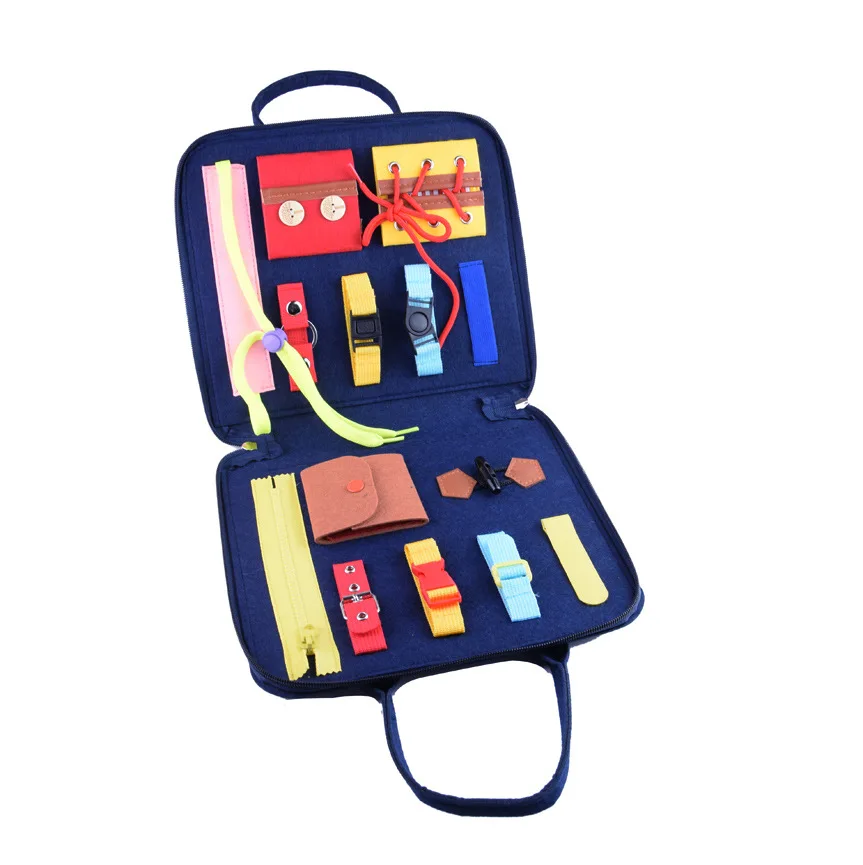 

Монтессори Сенсорная доска для детской моторики