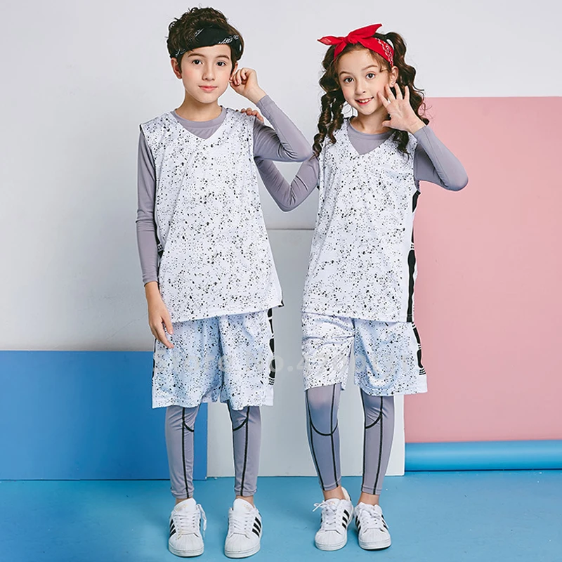 Детские тренировочные баскетбольные майки колледжа мужские и женские