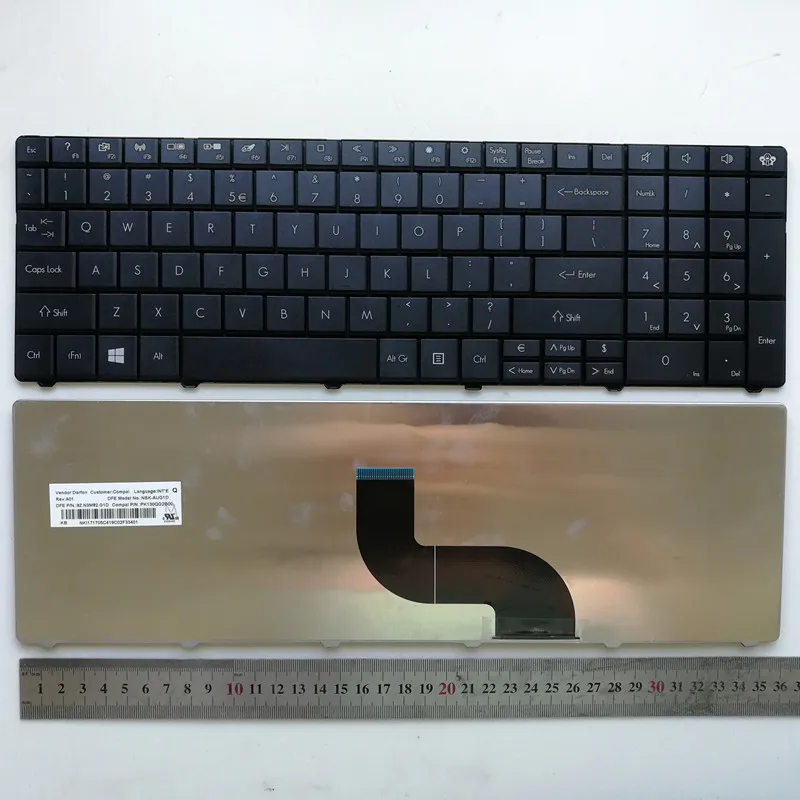 

Новая клавиатура US для ноутбука Gateway NE71B NV59A NV59C NV79C NE56 NE56R13u NE56R34u NE51B P5WS6 9Z.N3M82.G1D PK130QG2B00
