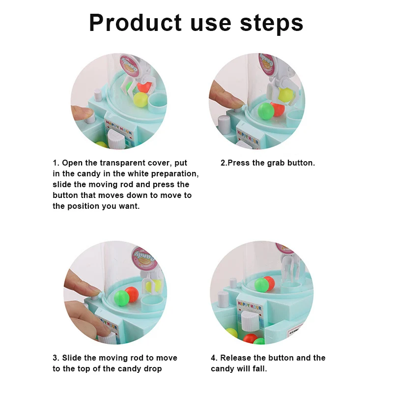 Новинка Лидер продаж ручная мини-машина для леденцов с пультом дистанционного