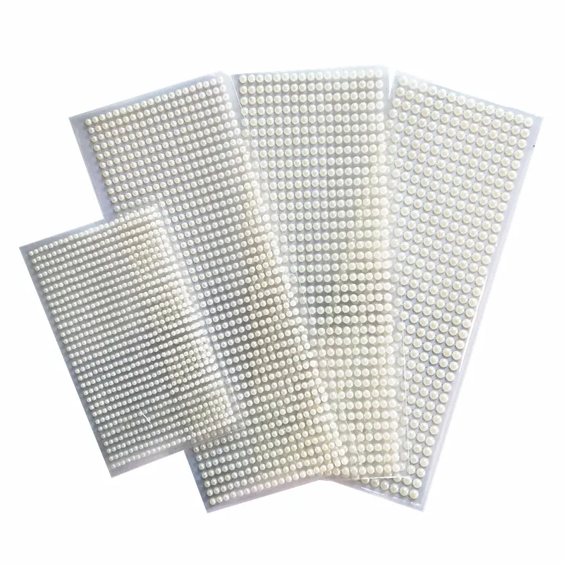 

tatoos sticker 3D Pearl Face Jewels Eyeshadow Rhinestones Self Adhesive Face Body Eyebrow Diamond Nail Stickers Decoration