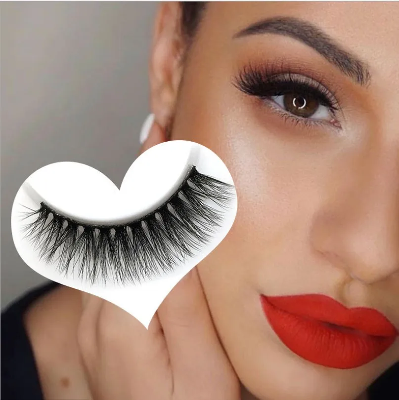 5 пар оптовая продажа объемные норковые ресницы грязный крест толстые