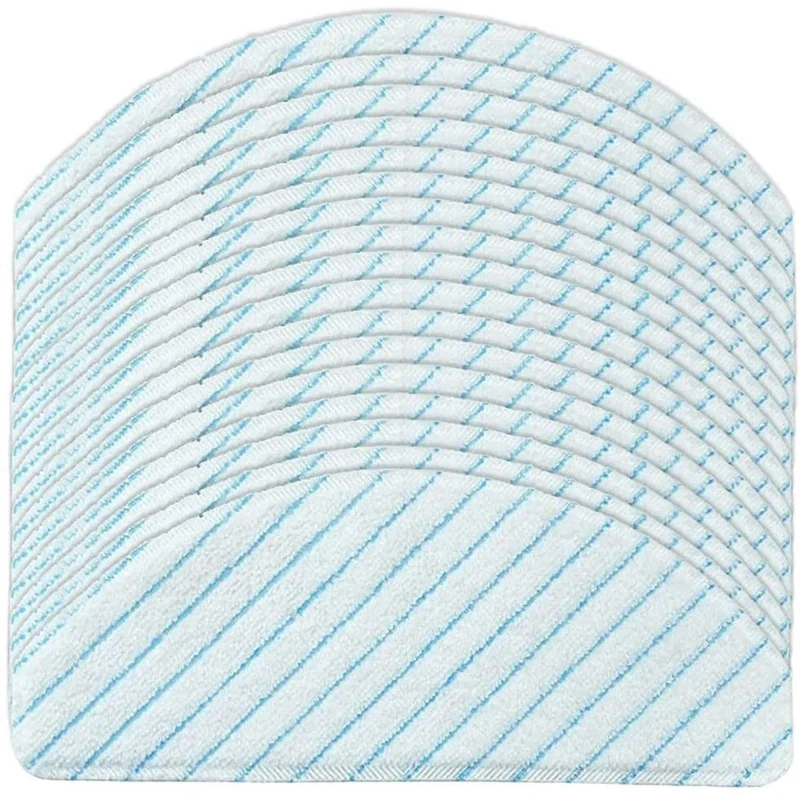 

50Pcs Disposable Strong Rag Mop Cloths Pads for Ecovacs Deebot OZMO T8 AIVI T8 Max T9 Power/Max Vacuum Cleaner Parts