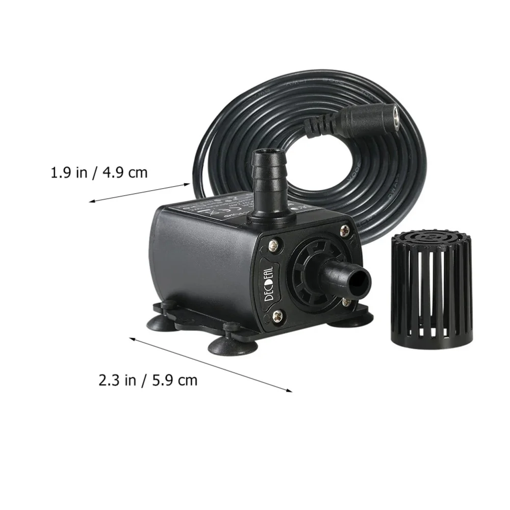 

Miniature Brushless Submersible Pump for Aquariums Fish Tank Pond Fountain