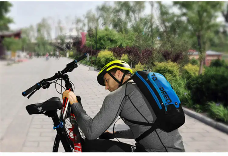 6L велосипед d-водный рюкзак, Мужская MTB велосипедная канистра для воды, непромокаемый нейлоновый цикл прогулки Кемпинг гидро рюкзак для велосипеда